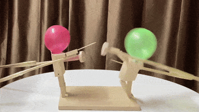 Ballonfechtspiel